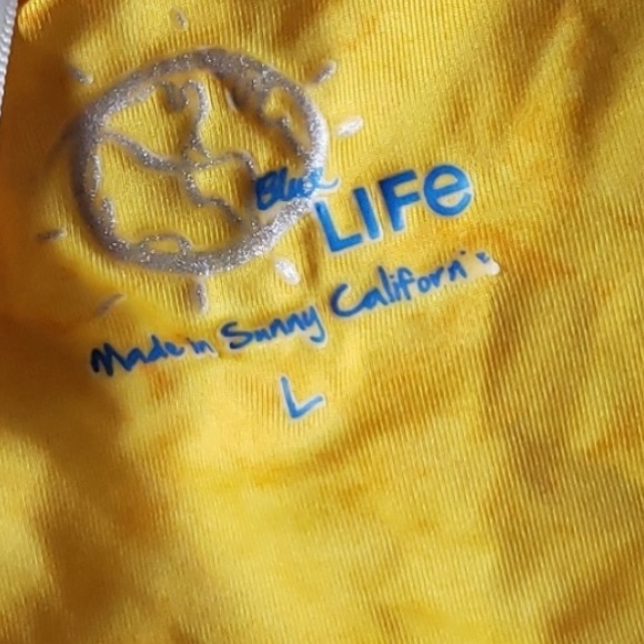 RARE Blue Life Eclipse Swimsuit yellow gold - Picture 5 of 8